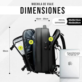 Easybag – Mochila Viaje con sistema de Vacio l